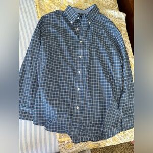 Nautica Navy Plaid Men's Shirt